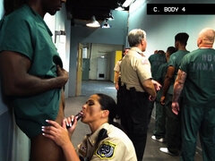 Fafanje, Rjavolaska, Doggystyle, Obrazno, Dekle drka tiča, Hd, Latinka, Policija