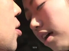 Attractive hirsute oriental Kotone Yamashita perfroming in hot close-up sex in outdoor