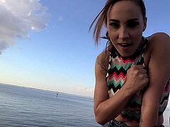 Sasha Foxxx - Stroke Your stiffy In Public, loser! Outdoor abjection JOI