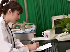 Store pupper, Kukk suging, Doktor, Japaner, Sexy undertøy, Nylon, Tynn, Pupper