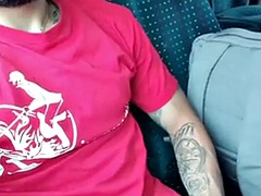 Enthousiasteling, Grote lul, Homo, Hardcore, Latijnse vrouw, Masturbatie, Buiten, Gezichtspunt