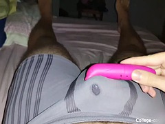 Enthousiasteling, Grote lul, Aangekleed, Sperma shot, Ondergoed, Masturbatie, Gezichtspunt, Alleen