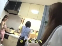 Asiatique, Nana, Sucer une bite, Japonaise, Adolescente, Nénés