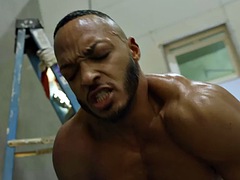 Anal, Noire, Noir ébène, Fétiche, Homosexuelle, Muscle