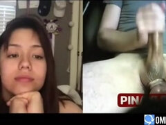 dalawang omegle stranger girl