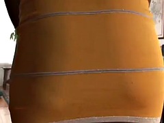 美人, 黒人, 黒人, フェムドム, 毛深い, なめる, 下着