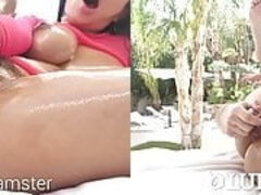 Mofos - Lets Try Rectal - Sharon Lee - Poolside Booty Pounding