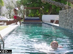 BLACKED Insatiable Ella can't keep her hands to herself