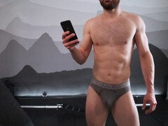 Duży kutas, Puszysta, Wytrysk, Kutas, Masturbacja, Nagość, Orgazm, Solo
