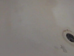 Cuarto de baño, Clitoris grande, Consolador, Masturbación, Maduro, Realidad, Transexual, Solo