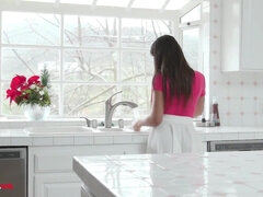 18, Tyttö, Blondi, Suihinotto, Karvainen, Rankka, Teini, Tissit