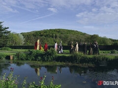 Anaali, Perännuolu, Isot tissit, Musta, Nnm, Ulkona, Lävistys, Kolmen kimppa