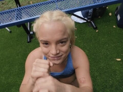 Zwart, Pijpbeurt, Handbeurt, Buiten, Openbaar, Sportoefening, Student