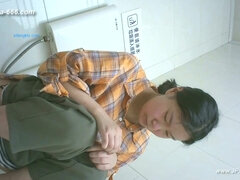 Amatoriale, Asiatica, Cinese, Pisciando, Pubblico, Figa, Toilette, Guardone