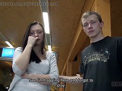 Ornella Morgen, the seductive gf, sold for cash and fucked hard in POV reality video Hunt4K
