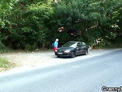 Pik sutte, Lækker, Langt ned i halsen, Bedstefar, Bedstemor, Ældre kvinde, Mor, Realitet