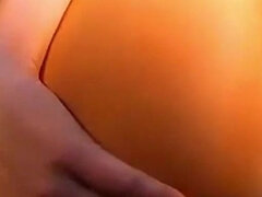 Homemade Big Boobs Latina Sandra Flashing