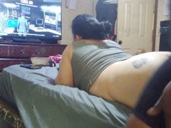Gamer girl with a distracting big booty gets pounded by BBC