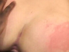 18, アフリカ人, 黒人, 口内発射, 異人種間, 馬乗り, ティーン, オッパイの