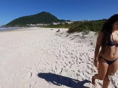 Tourist Asks For Information and Gets Hot Fuck On The Beach ( COMPLETE NO RED )