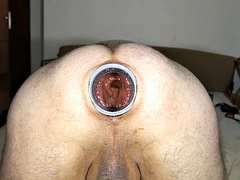 Anal, Penetracion con puños, Alemán, Sexo duro, Consolador enorme, Látex, Perforación, Juguetes