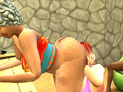 Sims four sapphic Family fuckfest - Island Family Vacation 3(discontinued)