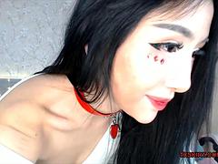 Petite Korean babe sexy lap dance: Asian, Masturbation  Cam Porn