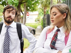 Amateur, Tetas grandes, Mamada, Estilo perrito, Tetas naturales, Colegiala, Flaco, Adolescente