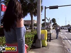 Kendra Lust's Big Tits Get a Titty Fuck & Titty Fuck with a BF on BanBros