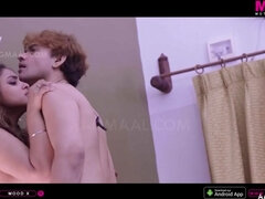 Bhookh Uncut (2024) Hindi Hot Web Series with Redhead Couple - Big tits desi babe