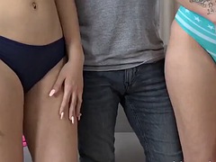 Sexo duro, Trio, Tetas, Gemelos