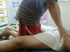 very red-hot indonesian massage with bulge