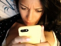 Brunette brune, Hd, Masturbation, De plein air, Solo