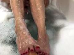 Tette grandi, Bionda, Piedi, Fetish, Mamma che vorrei scoparmi, Punto di vista pov, Tette, Giochi