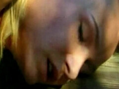 Blondin, Avsugning, Sperma shot, Onani, Utomhus, Fitta, Tuttar, Vintage