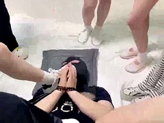 アジア人, 中国人, 足, フェティッシュ, 足フェチ