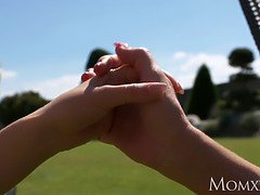 エロ熟女, 指いじり, レズビアン, なめる, オナニー, 淫乱熟女, 母, オマンコ