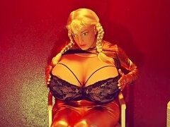 Norte americano a, Bundão, Europeu, Látex, Lingerie, Hermafrodita andrógina