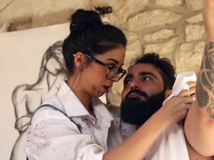 Velika rit, Velike joške, Fafanje, Rjavolaska, Prstni, Hd, Lizanje, Muco