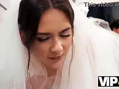 Vip4k. horny bride just eyed a rod for the first ever time
