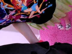 Stor pik, Blondine, Pik sutte, Orgasme, Lille kvinde, Pov, Sutte, Teenager
