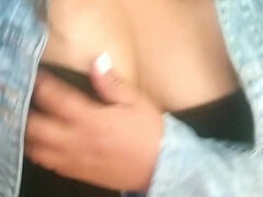 Veľký zadok, Homemade, Džínsy, Latinskej, Prirodzené prsia, Nahé, Sólo, Tangá