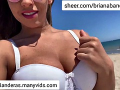 Strand, Masturbatie, Alleen