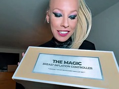 Gros seins, Blonde, Branlette thaïlandaise, Cuir, Pov, Nénés
