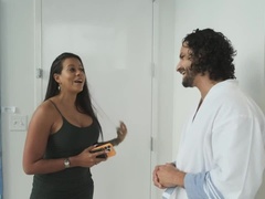 Leie, Grosser arsch, Grosse titten, Braunhaarige, Frau, Hotel, Orgasmus, Weibliche ejakulation