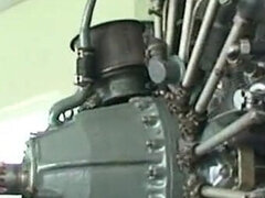 Busty Aircraft Mechanic