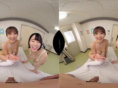 Brunett, Grupp, Hd, Japansk, Pov, Trekant