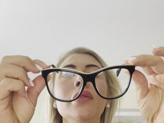 Belleza, Rubia, Novia, Gafas, Humillación, Madres para coger, Tetas