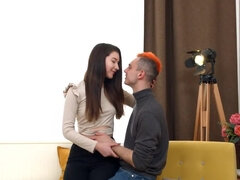 Chica, Mamada, Morena, Sexo duro, Lamidas, Coño