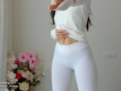 아기, 큰 가슴, 흑갈색 머리, 페티쉬, 집에서 만든, 혼자, 청소년, 젖가슴